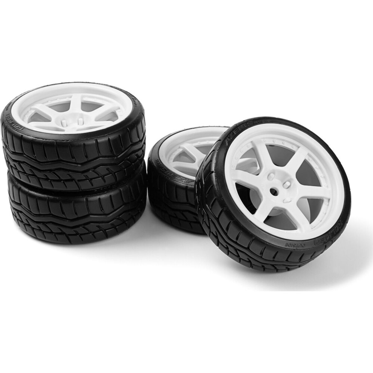 Falken Azenis Drft Tire/hre C106 Wheel White 4pcs - Hp160248 - Hpi Racing