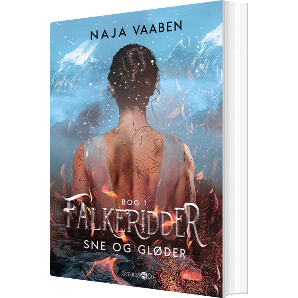 Falkeridder - Sne Og Gløder - Naja Vaaben - Bog