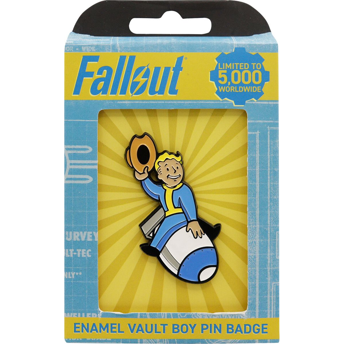 Fallout Limited Edition Vault Boy Pin Badge