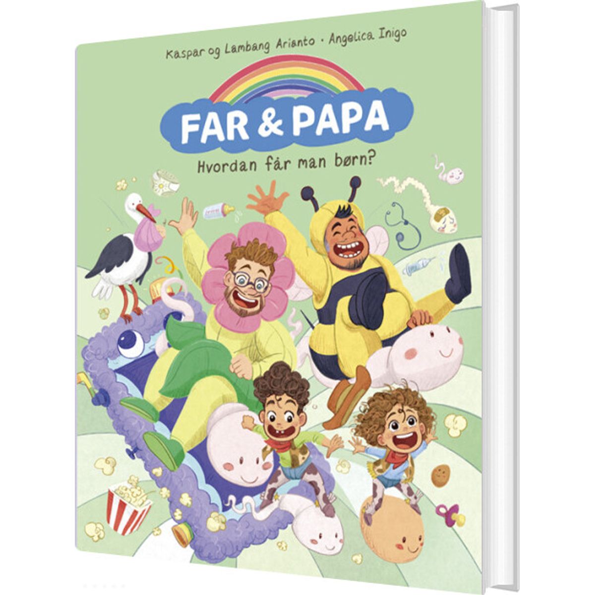 Far & Papa - Hvordan Får Man Børn? - Kaspar Arianto - Bog