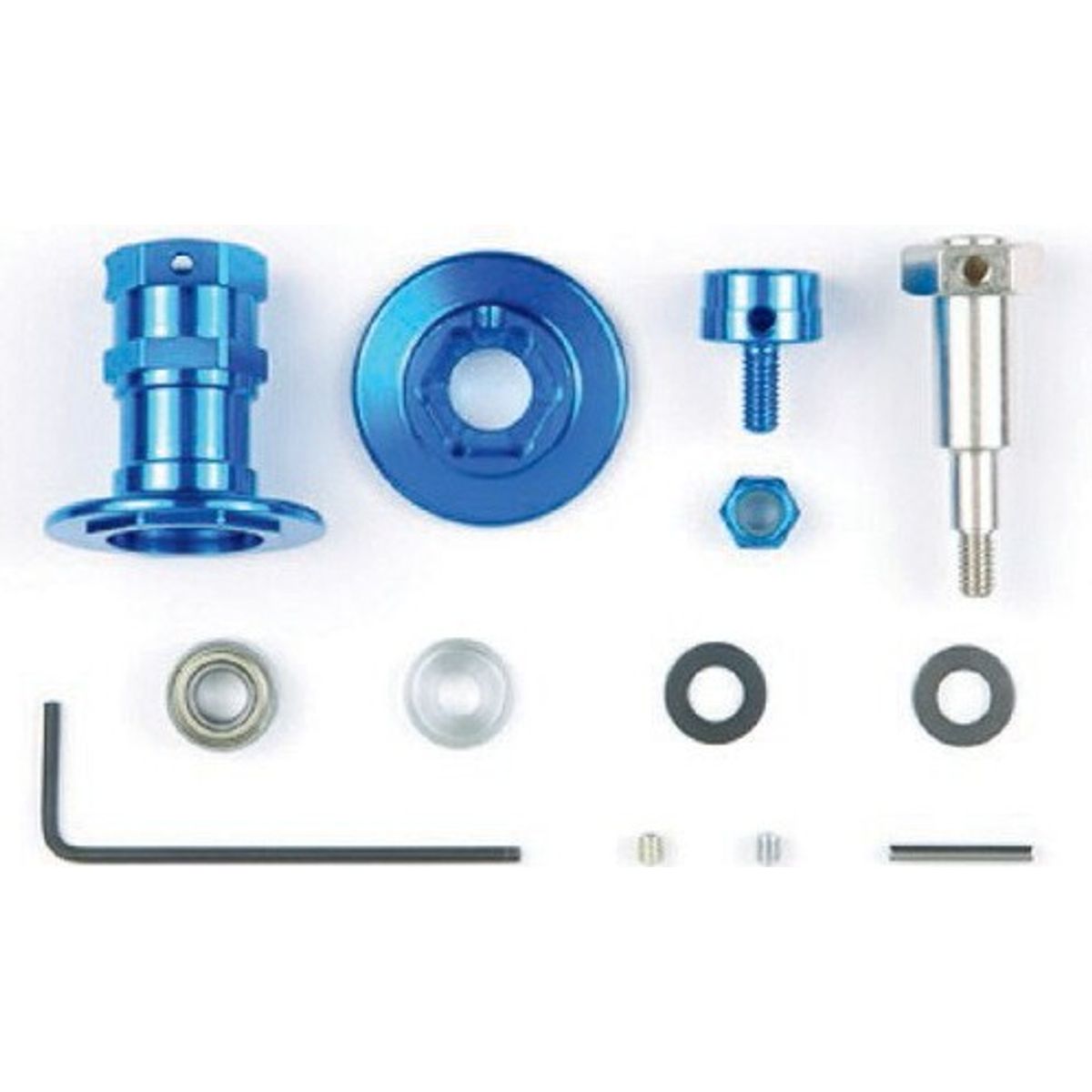 F104 Alu Diff Housing Set - 54158 - Tamiya