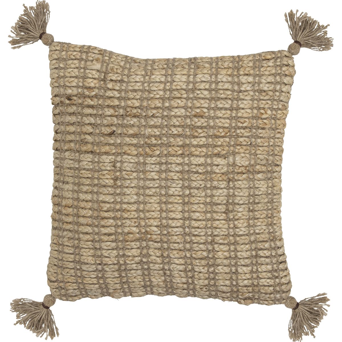 Bloomingville - Felina Pude - Natur - Jute - 45x45 Cm