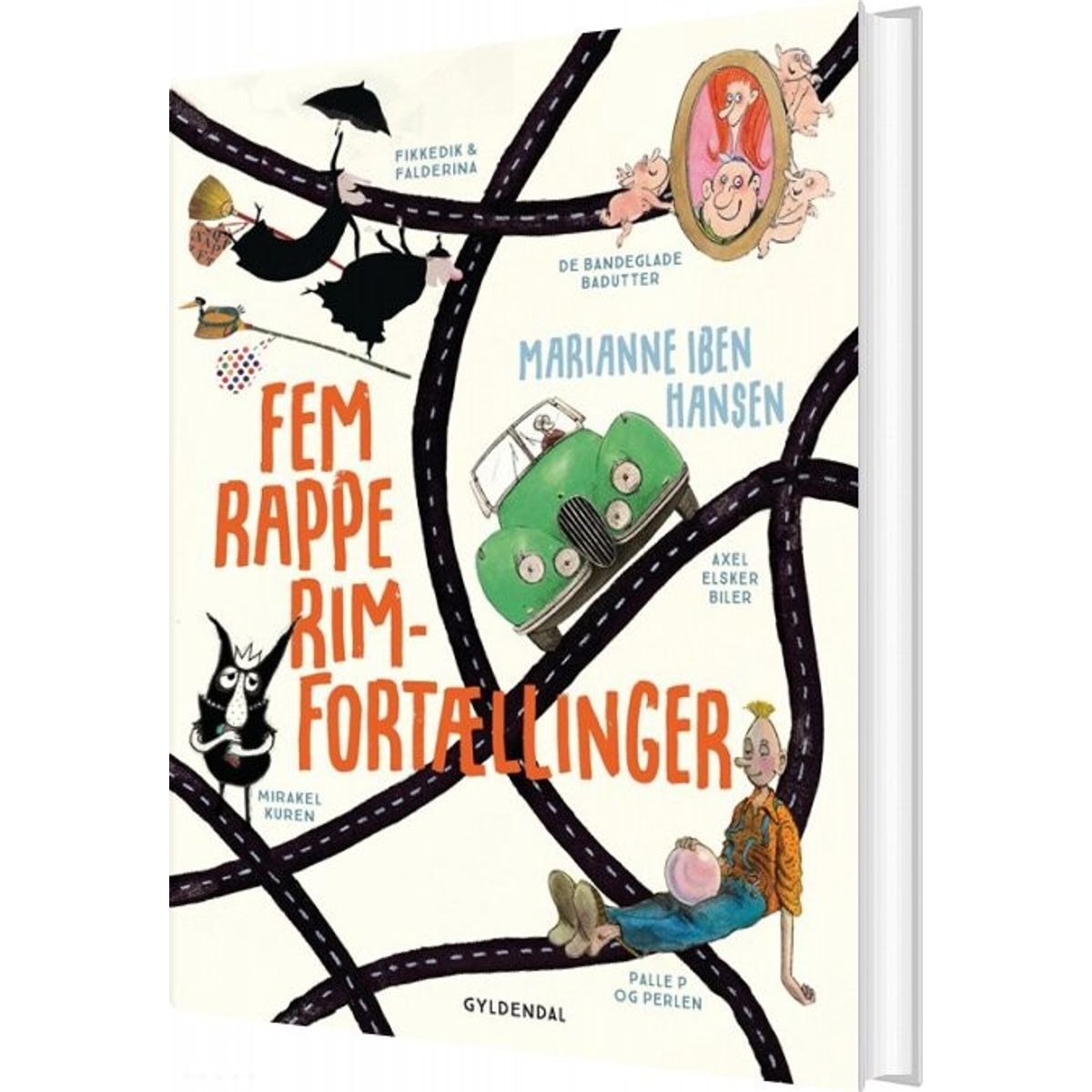 Fem Rappe Rim-fortællinger - Hanne Bartholin - Bog