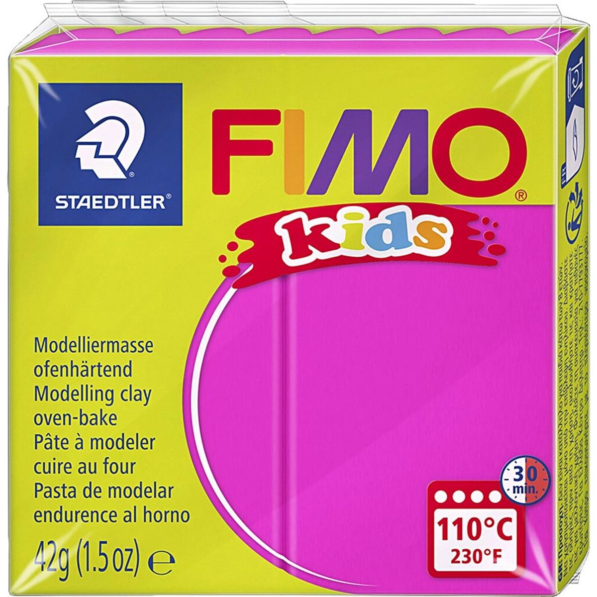 Fimo - Ler Til Ovn - Kids - Pink - 42 G