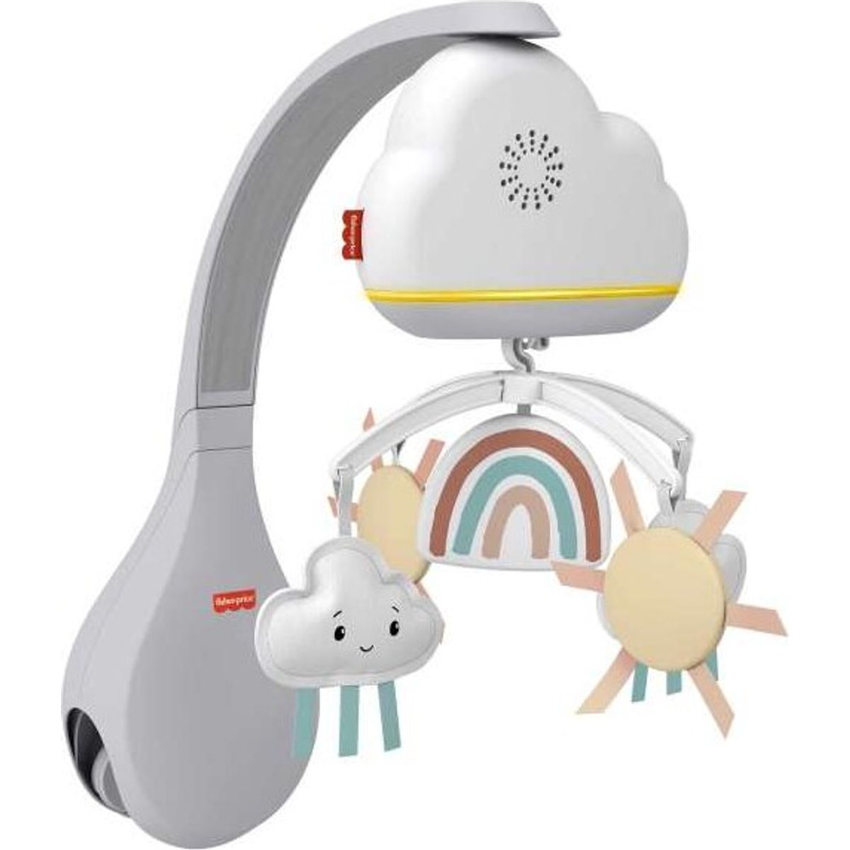 Fisher Price Newborn - Rainbow Showers Bassinet To Bedside Mobile (hbp40)