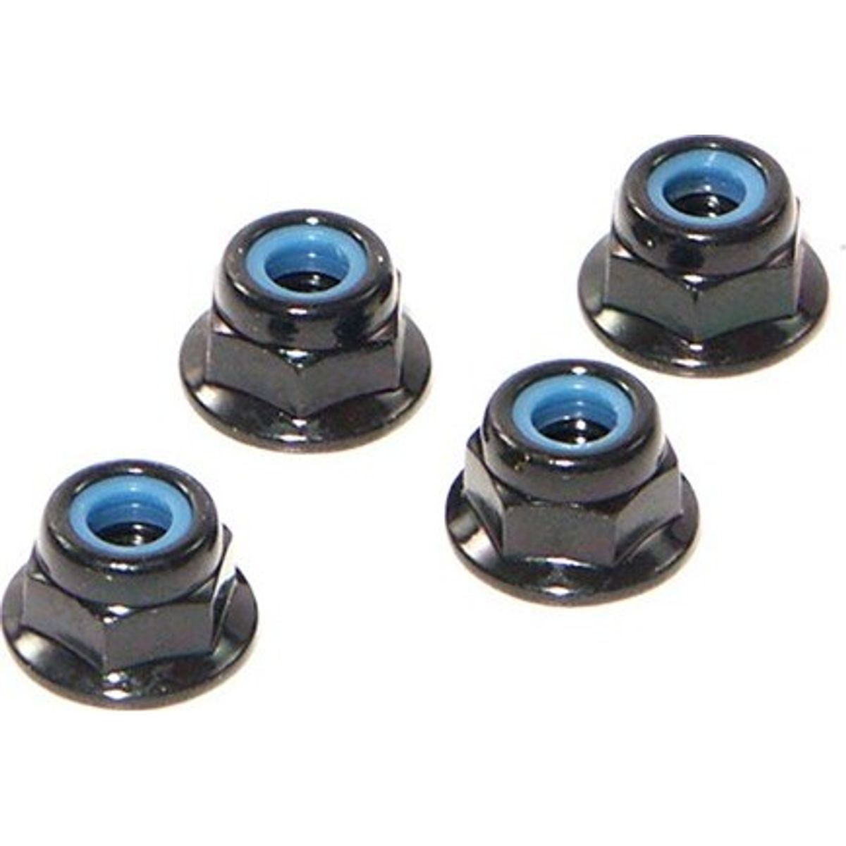 Flange Lock Nut M4 (4 Pcs) - Hpz684 - Hpi Racing