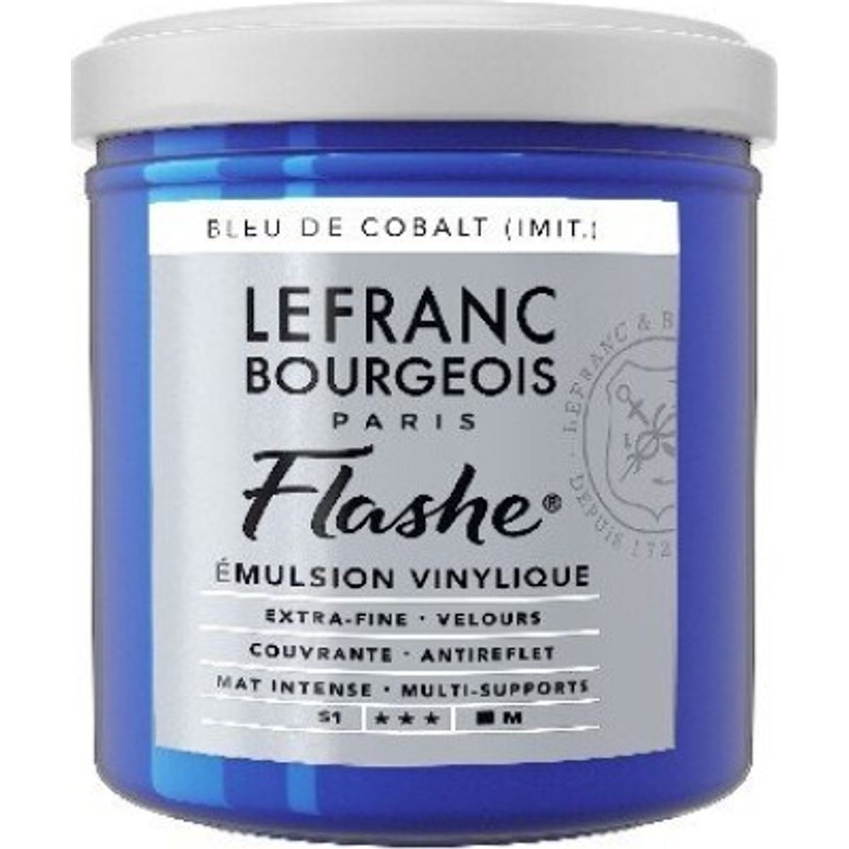 Lefranc & Bourrgeois - Akrylmaling - Cobalt Blue Hue 125 Ml