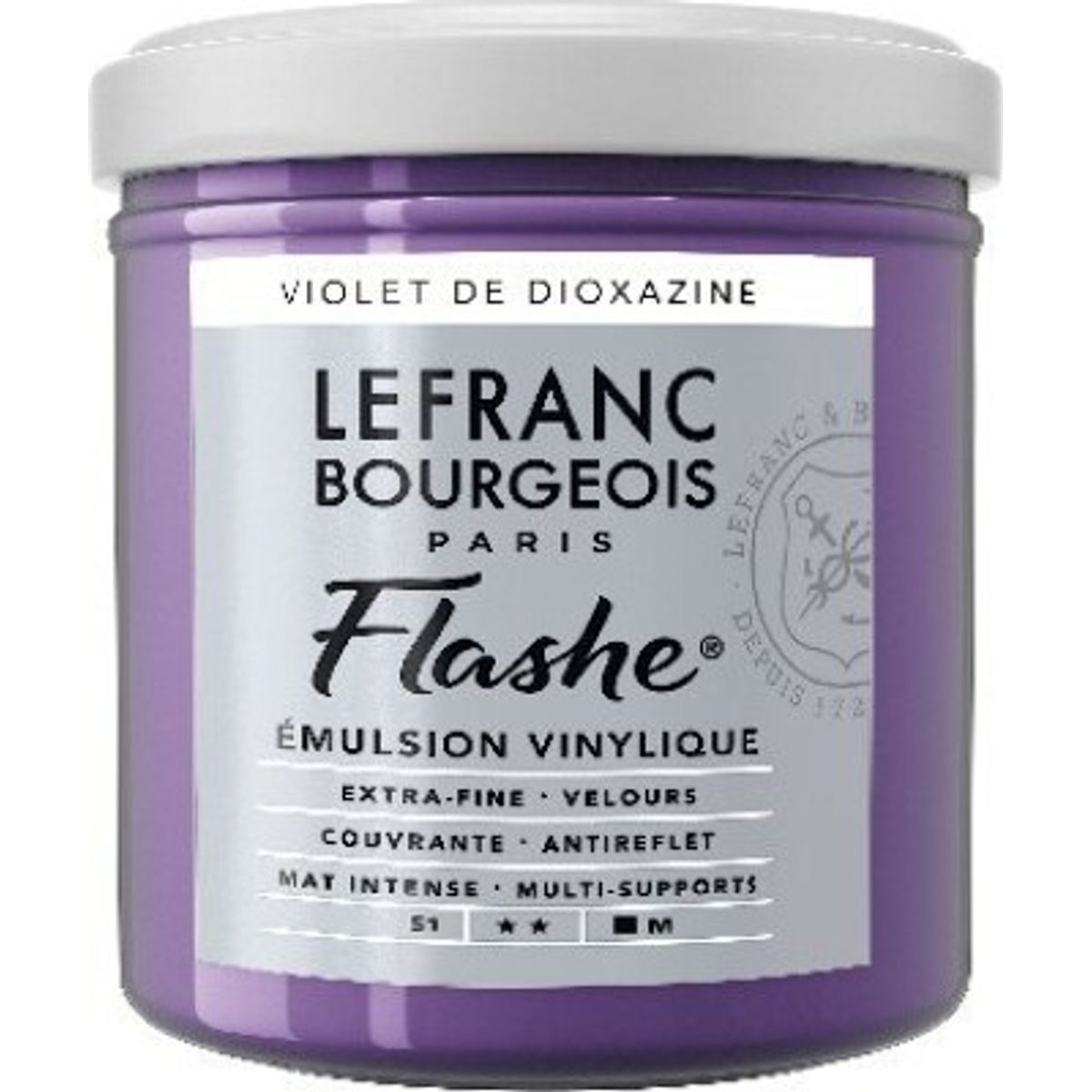 Lefranc & Bougeois - Akrylmaling - Flashe - Dioxazine Violet 125 Ml