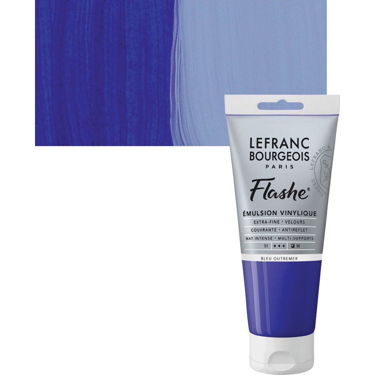 Lefranc & Bourgeois - Akrylmaling - Flashe - Ultramarine 80 Ml