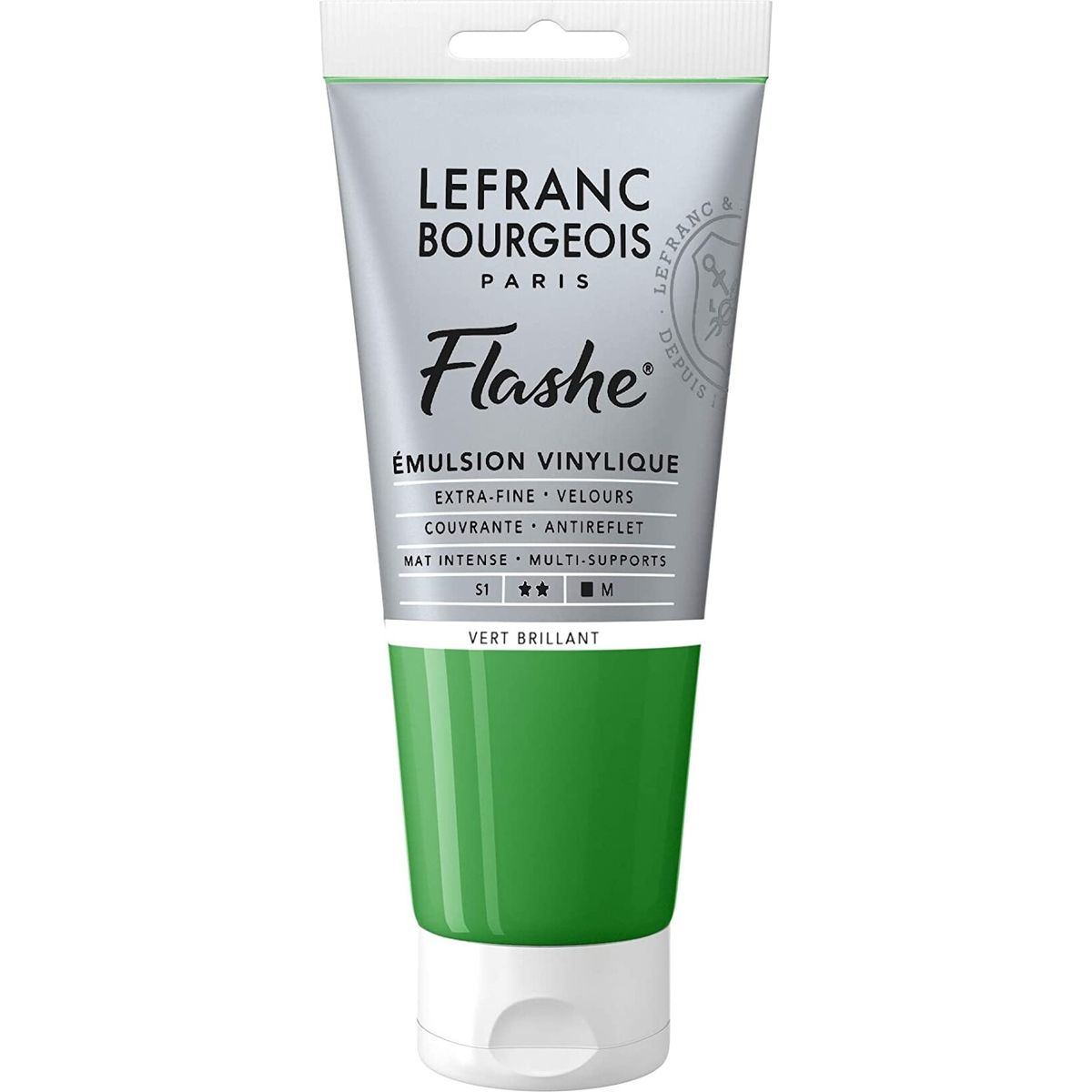 Lefranc & Bourgeois - Akrylmaling - Flashe - Brilliant Green 80 Ml