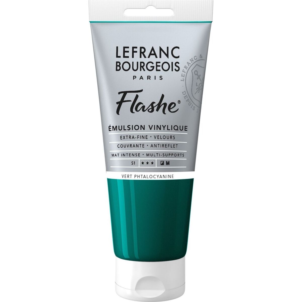 Lefranc & Bourgeois - Akrylmaling - Flashe - Phthalocyanine Green 80 Ml