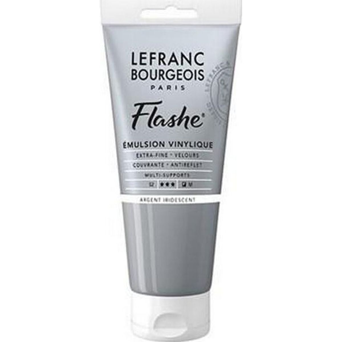 Lefranc & Bourgeois - Akrylmaling - Flashe - Silver Iridescent 80 Ml