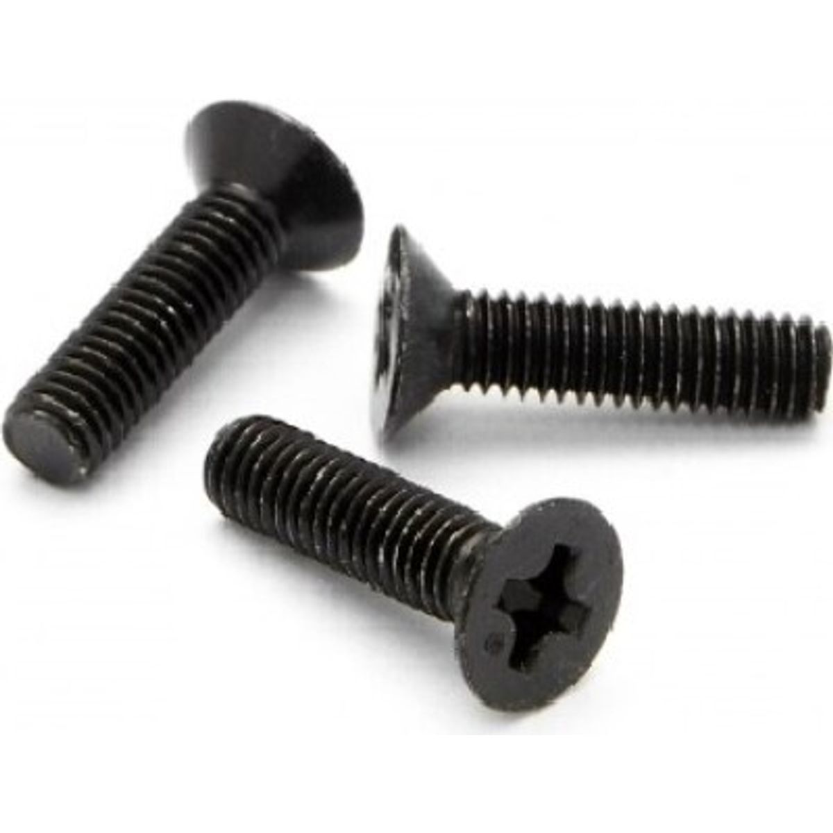 Flat Head Screw M3 X 12mm (6pcs) - Hpz528 - Hpi Racing