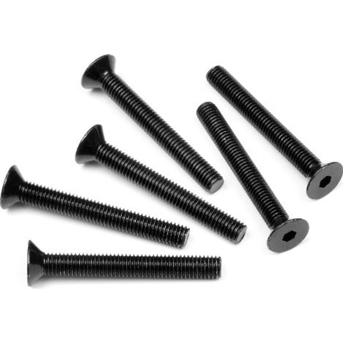 Flat Head Screw M5x40mm (hex Socket/6pcs) - Hp94737 - Hpi Racing