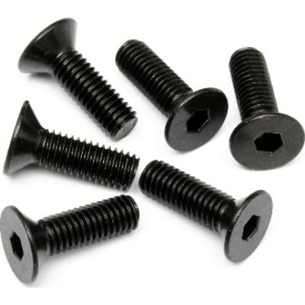 Flat Head Screw M5x16mm (hex Socket/6pcs) - Hp94730 - Hpi Racing