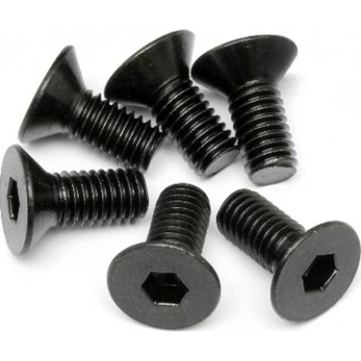 Flat Head Screw M6x14mm (hex Socket/6pcs) - Hp94879 - Hpi Racing