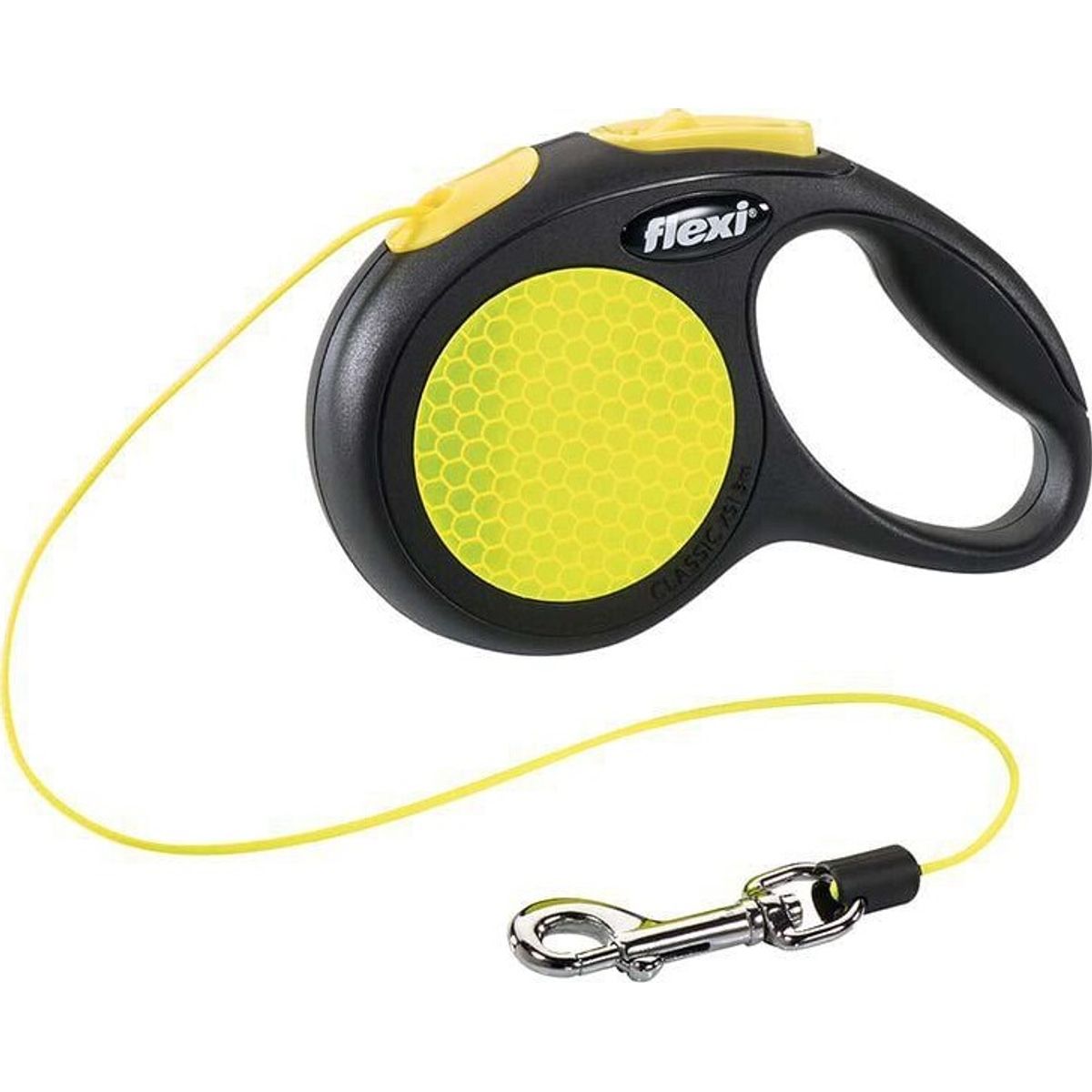 Flexi - New Neon Hundesnor - 3 Meter - Maks. 8 Kg - Grøn