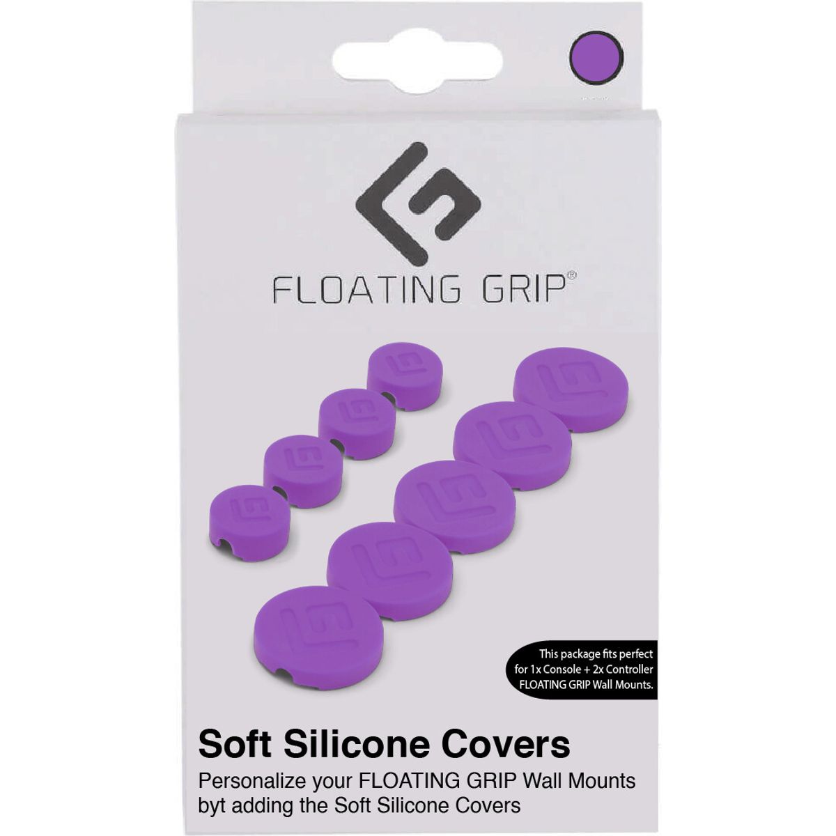 Floating Grip Soft Silicon Covers For Wall Mounts