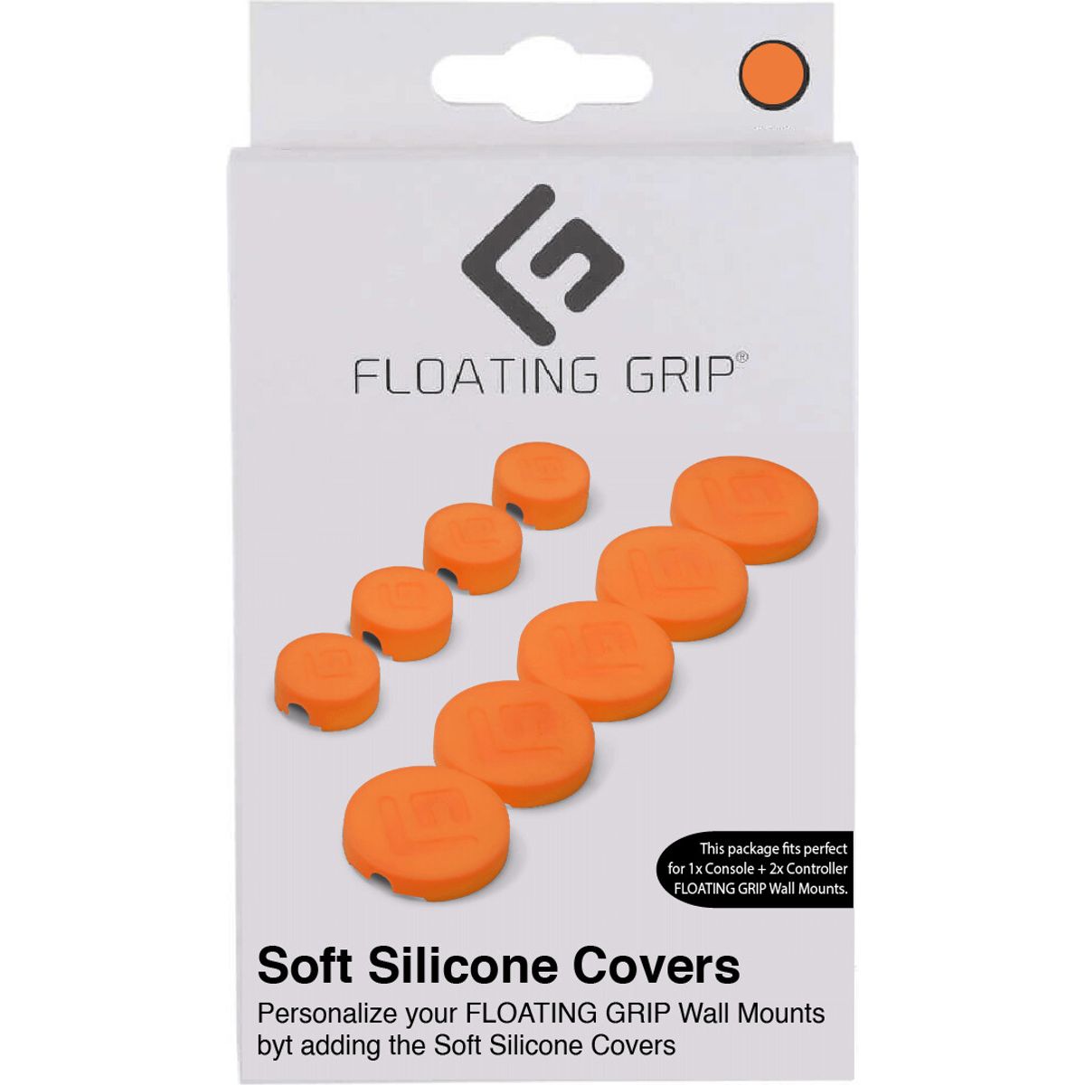 Floating Grip Soft Silicon Covers For Wall Mounts