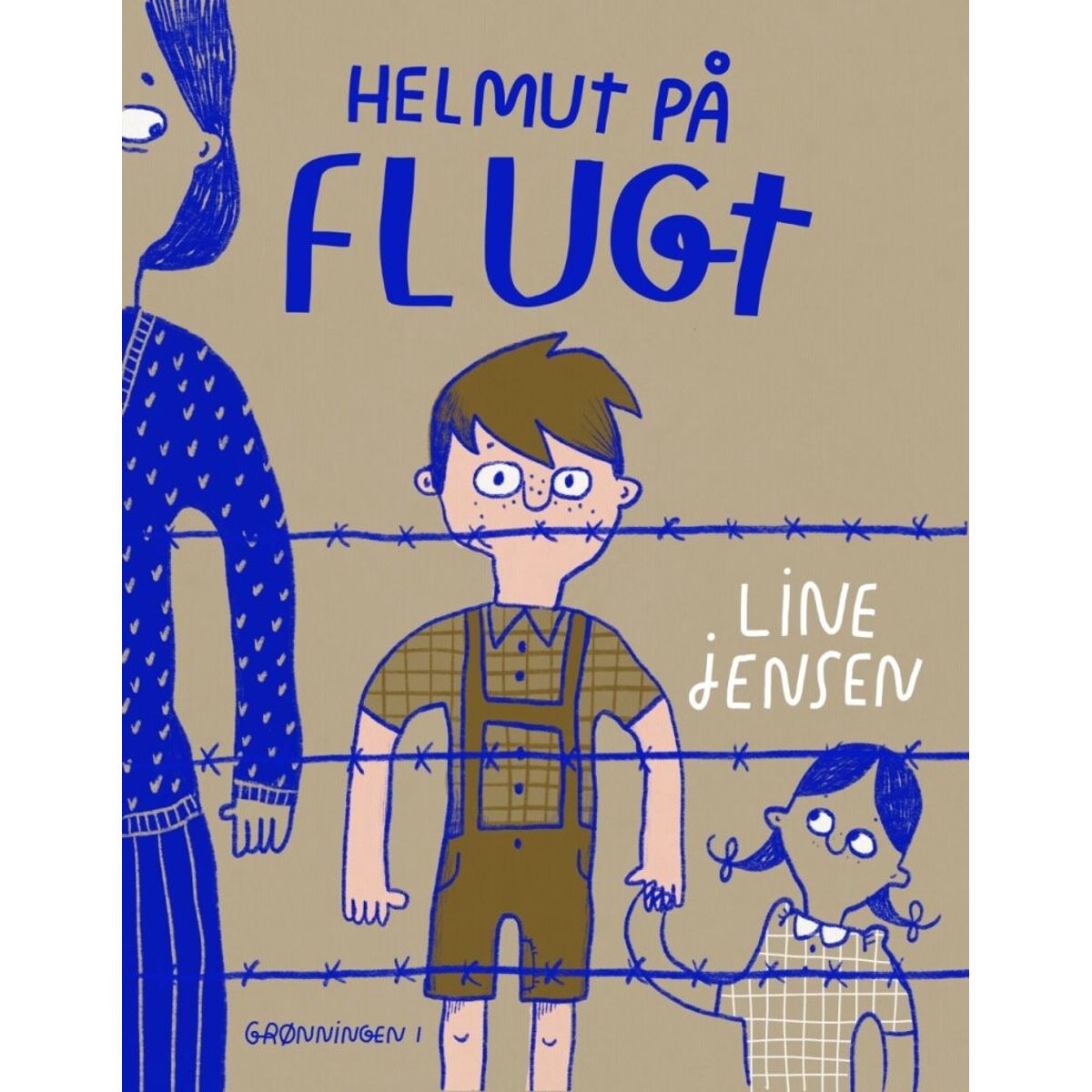 Helmut På Flugt - Line Jensen - Bog