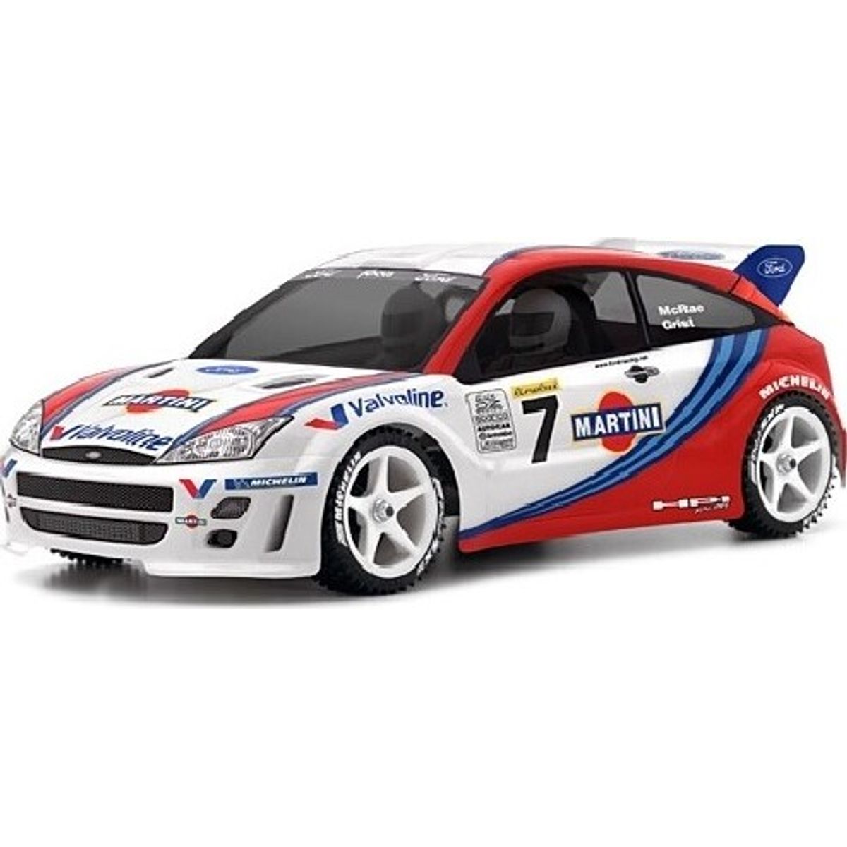 Ford Focus Wrc Body (200mm) - Hp7412 - Hpi Racing