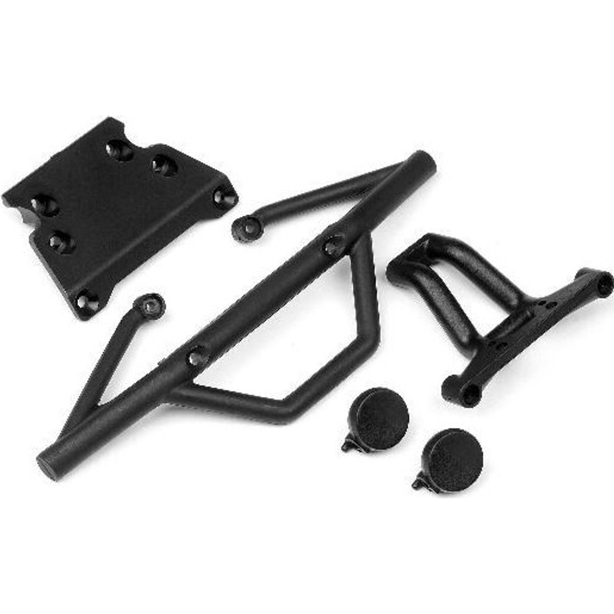 Front Bumper Set - Hp101295 - Hpi Racing