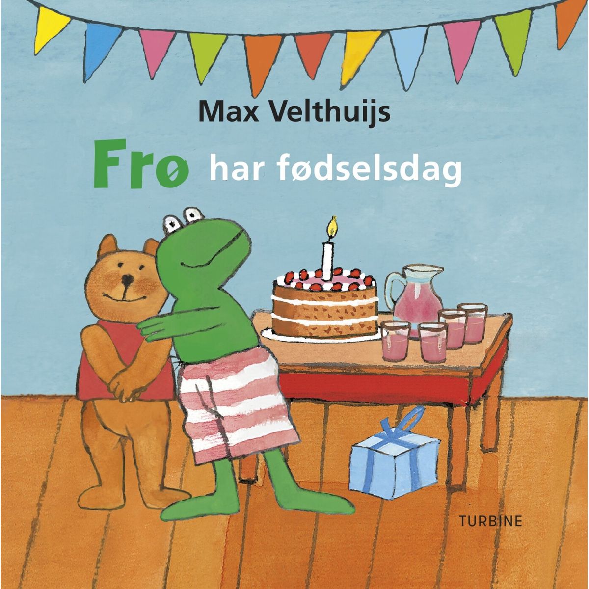 Frø Har Fødseldag - Max Velthuijs - Bog