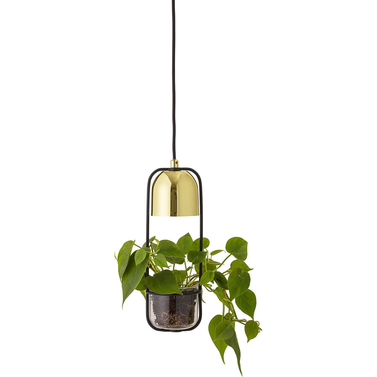 Bloomingville - Gullak Pendel Lampe - Guld - Metal