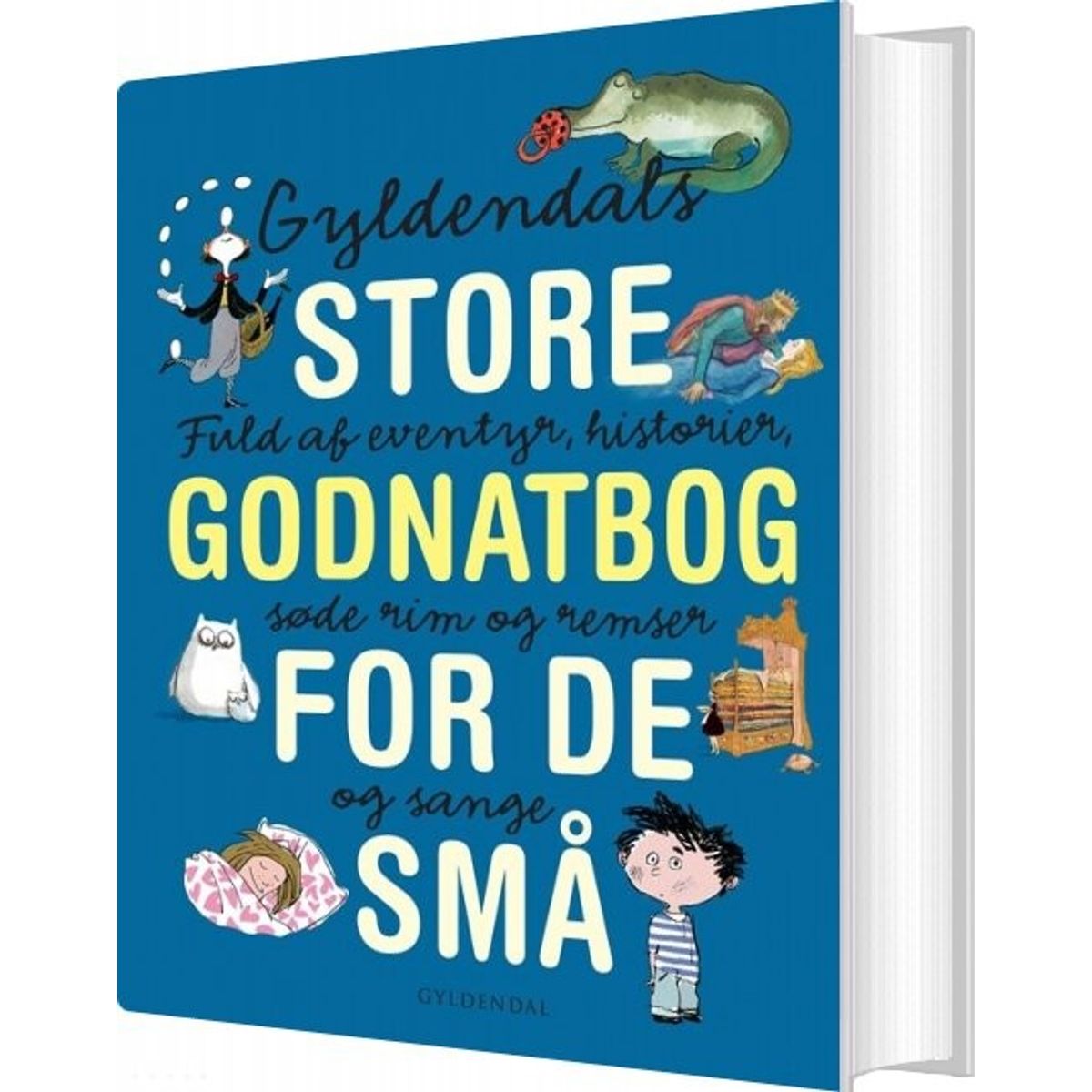 Gyldendals Store Godnatbog For De Små - Bog