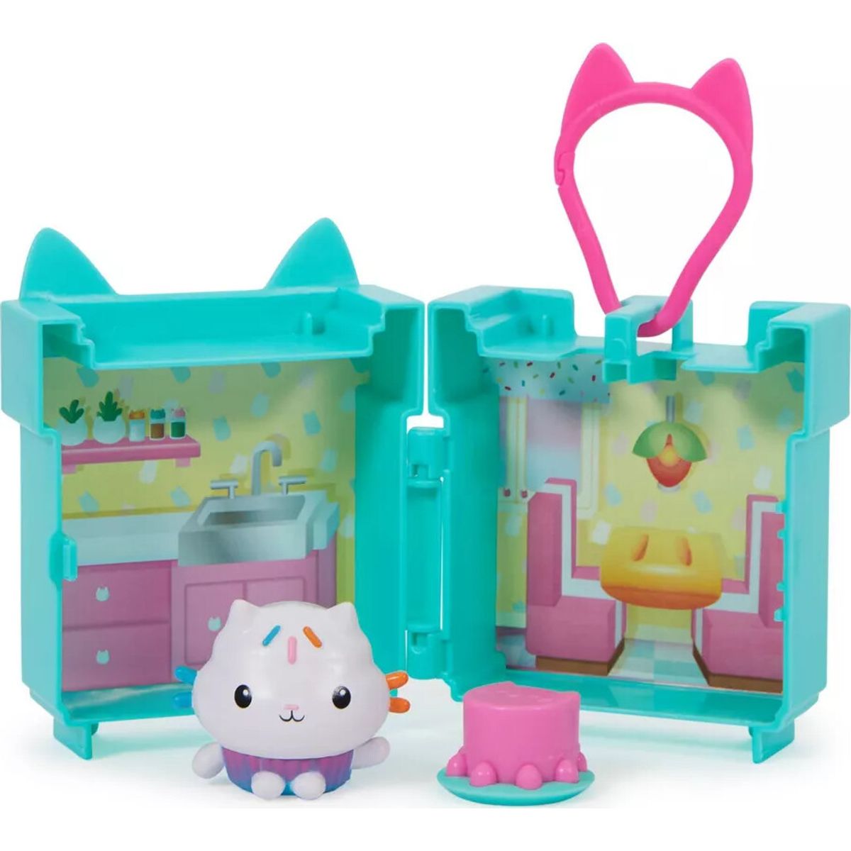 Gabby's Dollhouse - Mini Clip On Playset - Cakeycat