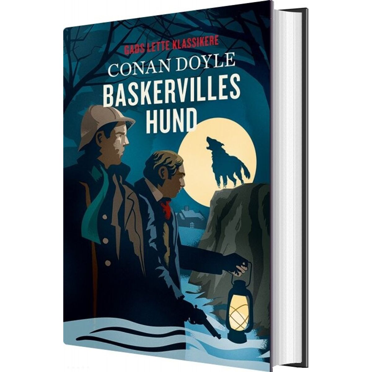 Gads Lette Klassikere: Baskervilles Hund - Arthur Conan Doyle - Bog