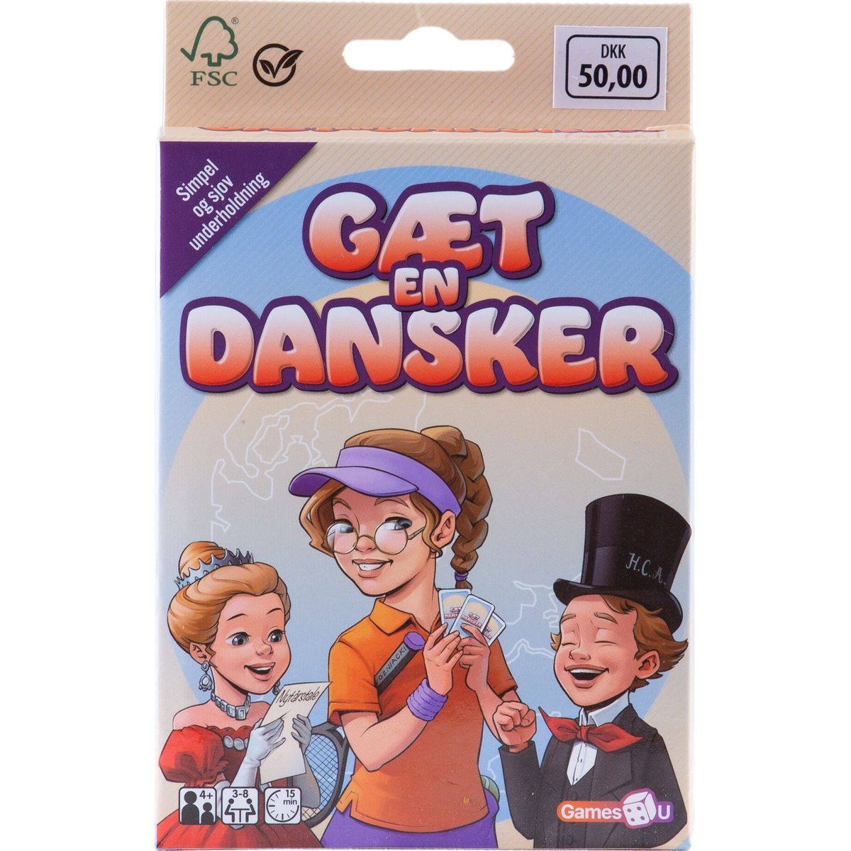 Gæt En Dansker Kortspil