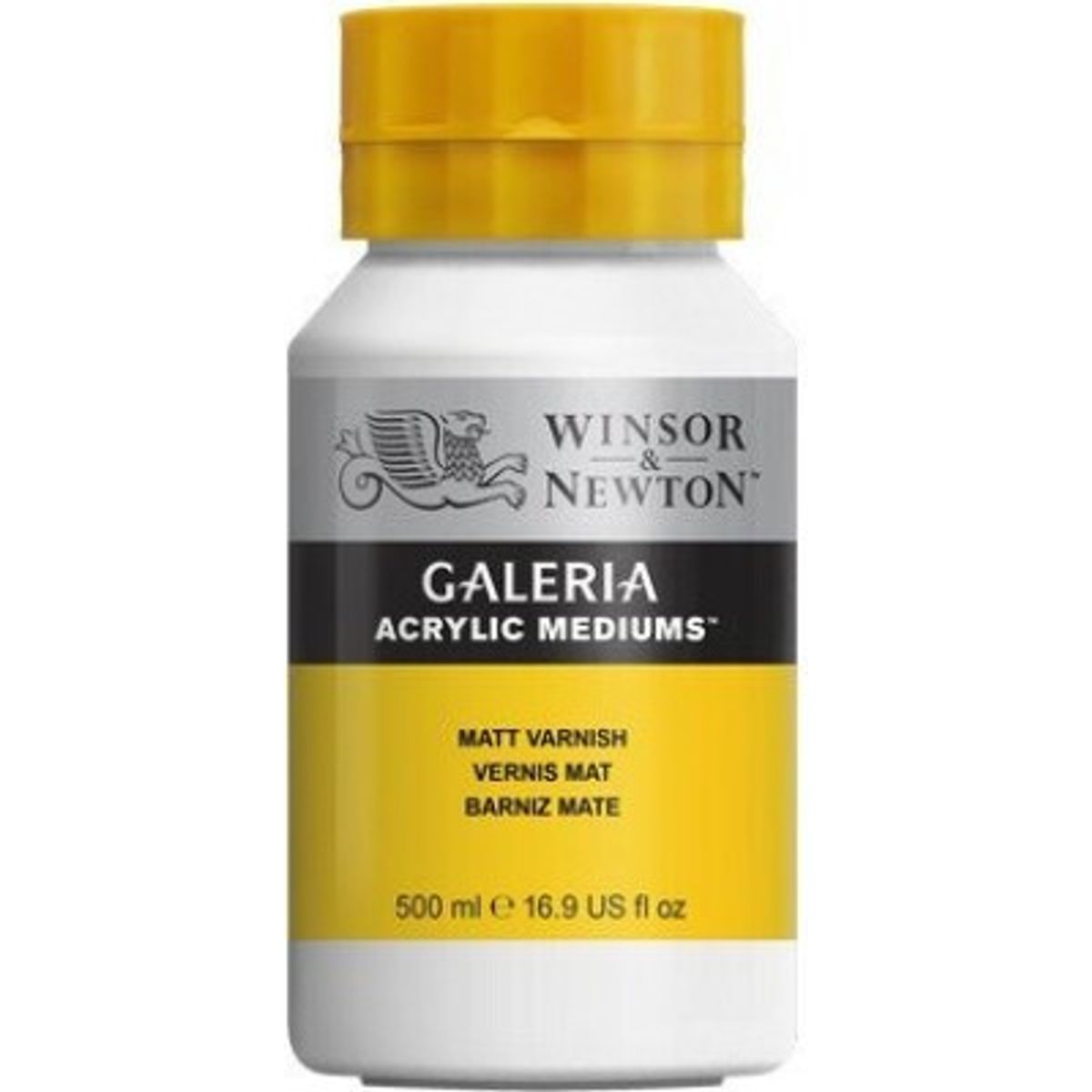 Winsor & Newton - Galeria Matt Varnish - Mat Lak 500 Ml