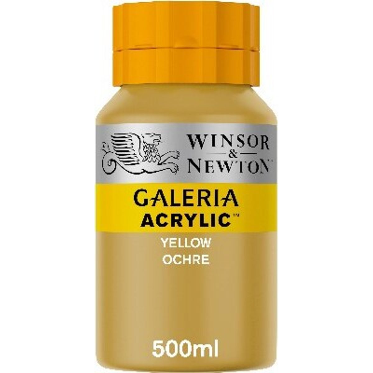 Winsor & Newton - Akrylmaling - Yellow Ochre 500 Ml