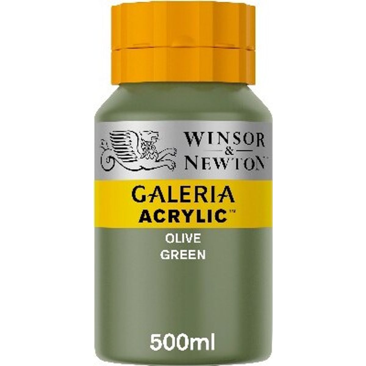 Winsor & Newton - Akrylmaling - Olive Green 500 Ml