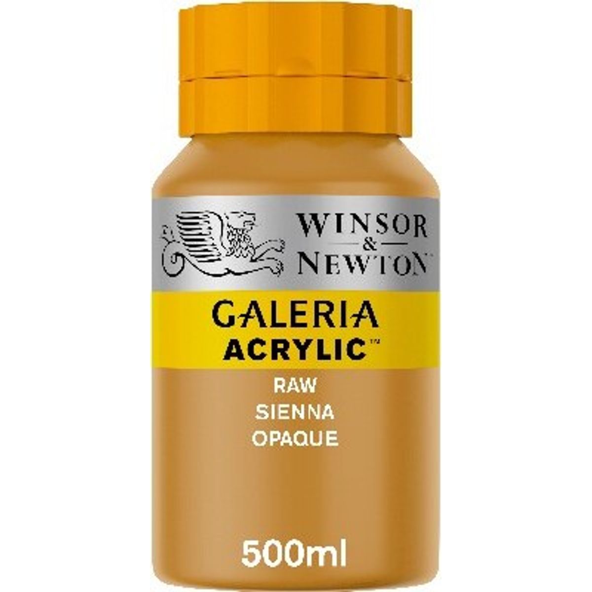 Winsor & Newton - Galeria Akrylmaling - Raw Sienna Opaque 500 Ml