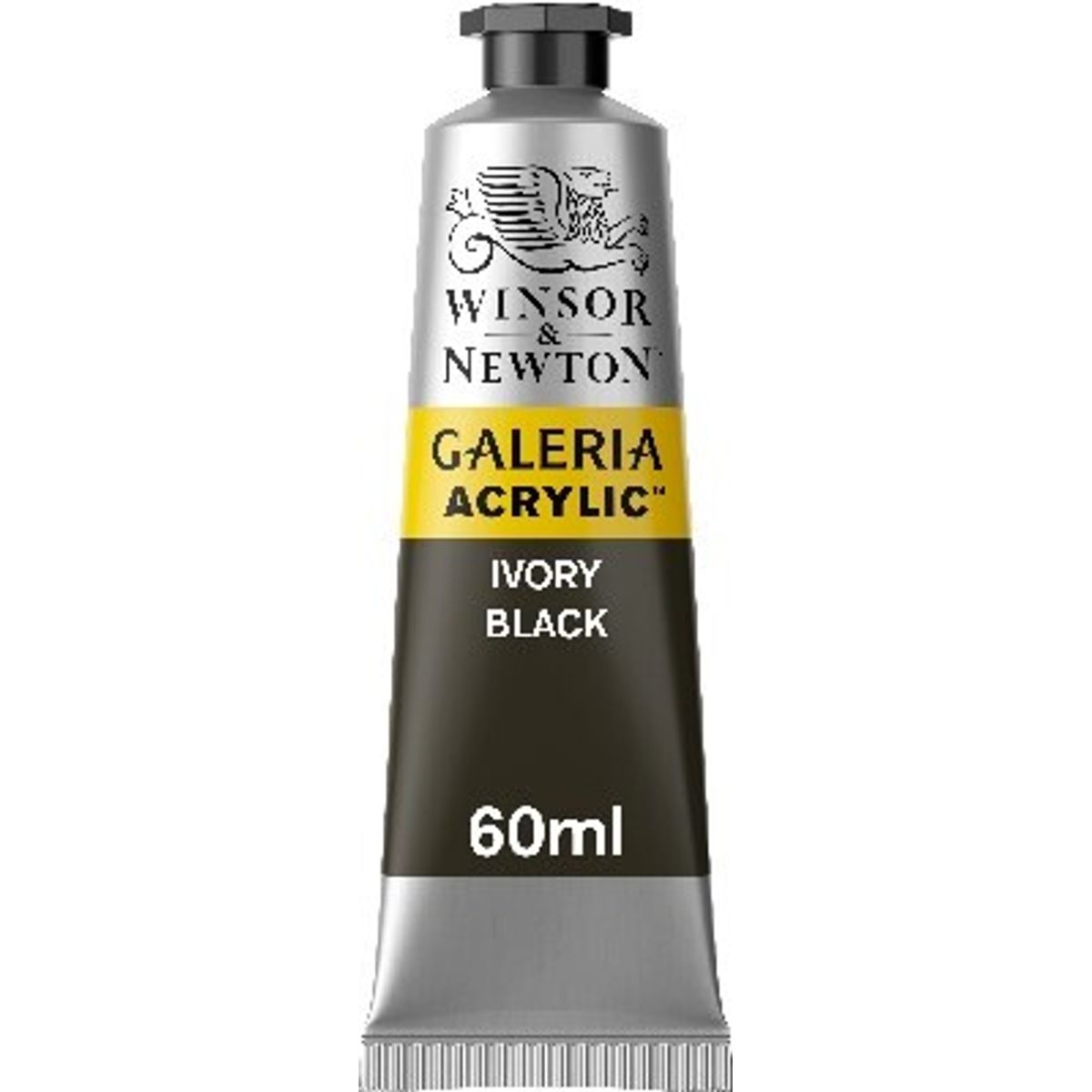 Winsor & Newton - Galeria Acrylic 60 Ml - Ivory Black 331