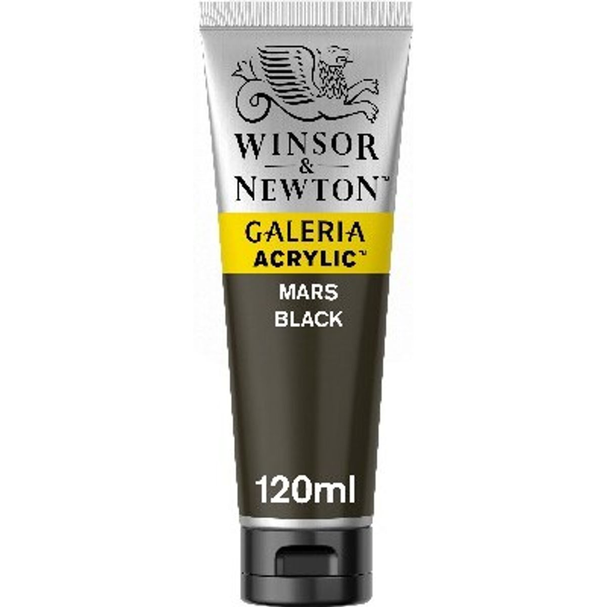 Winsor & Newton - Galeria Akrylmaling - Mars Black 120 Ml