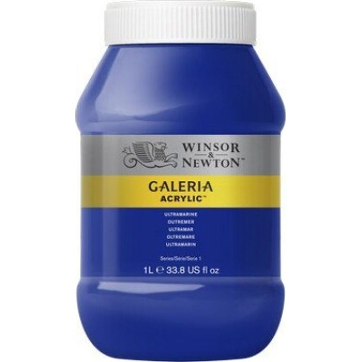 Winsor & Newton - Galeria Akrylmaling - Ultramarine 1000 Ml