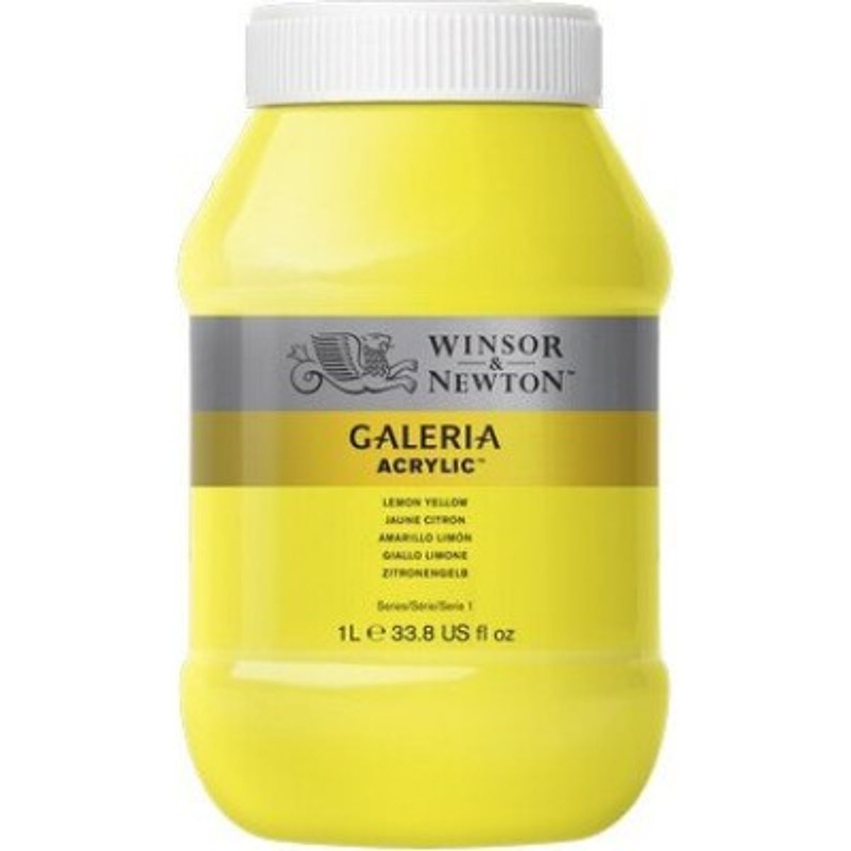 Winsor & Newton - Akrylmaling - Citrongul 1000 Ml