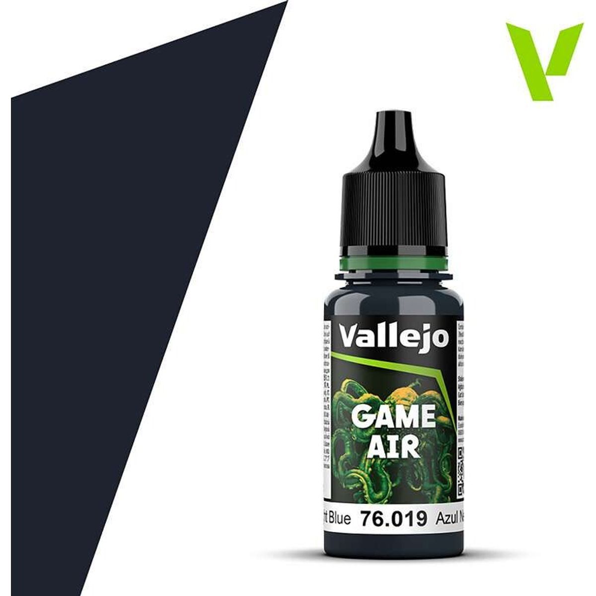 Vallejo - Game Air - Night Blue Mat - 18 Ml - 76019