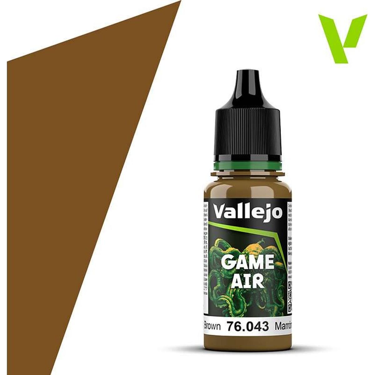 Vallejo - Game Air - Basty Brown Mat - 18 Ml - 76043