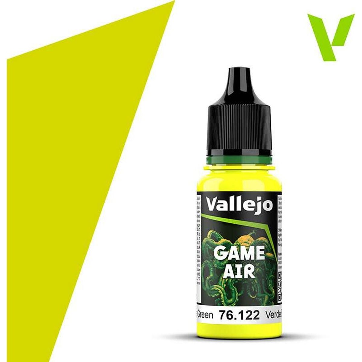 Vallejo - Game Air - Bile Green Mat - 18 Ml - 76122