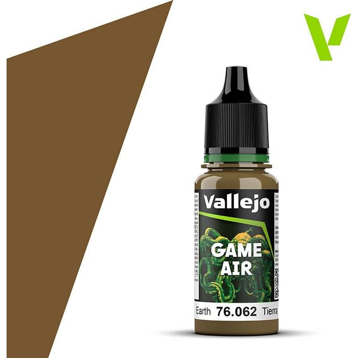 Vallejo - Game Air - Earth Mat - 18 Ml - 76062