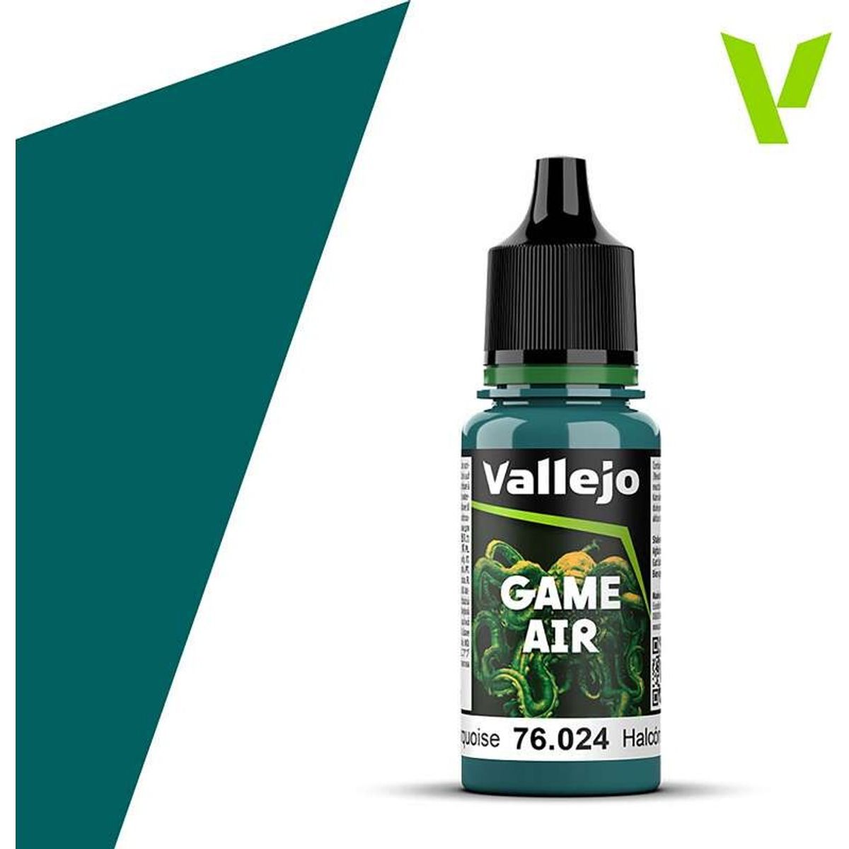 Vallejo - Game Air - Turquoise Mat - 18 Ml - 76024