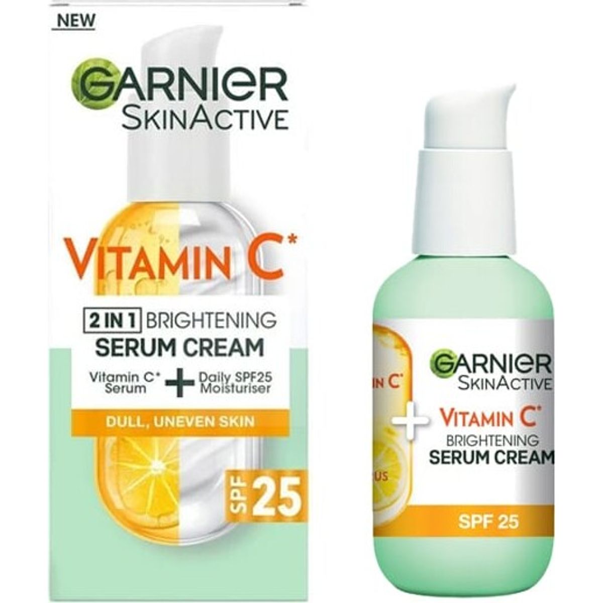 Garnier - Skin Active Vitamin C Brightening & Glow Boosting Serum-cream - 50ml