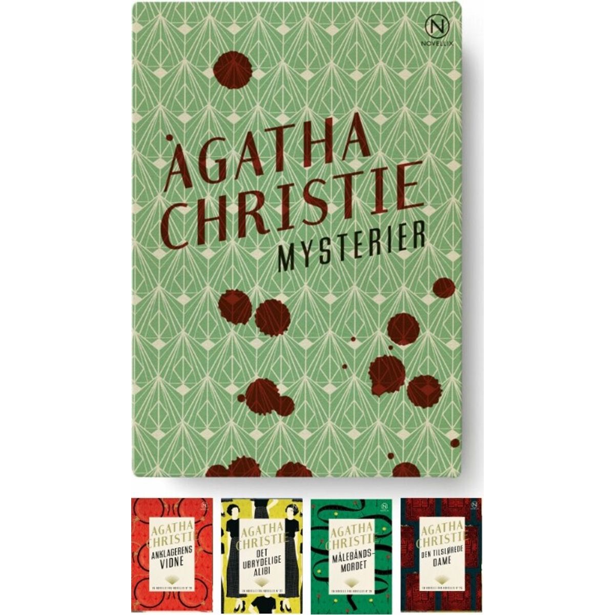 Gaveæske Med Fire Mysterier Af Agatha Christie - Agatha Christie - Bog