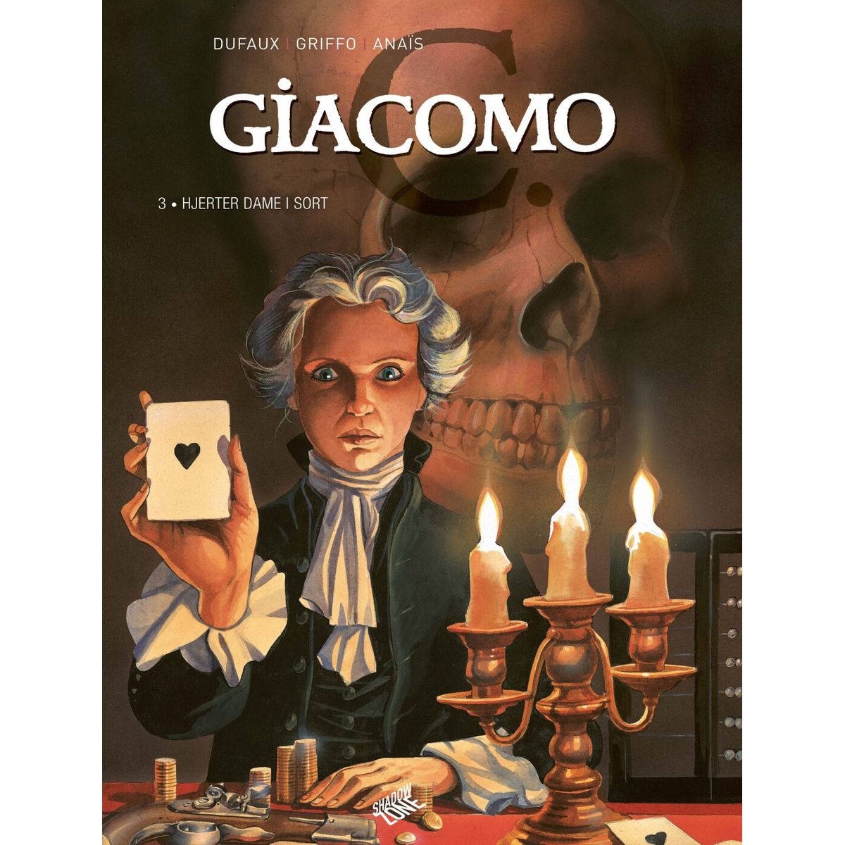 Giacomo C. 3 - Hjerter Dame I Sort - Dufaux - Tegneserie