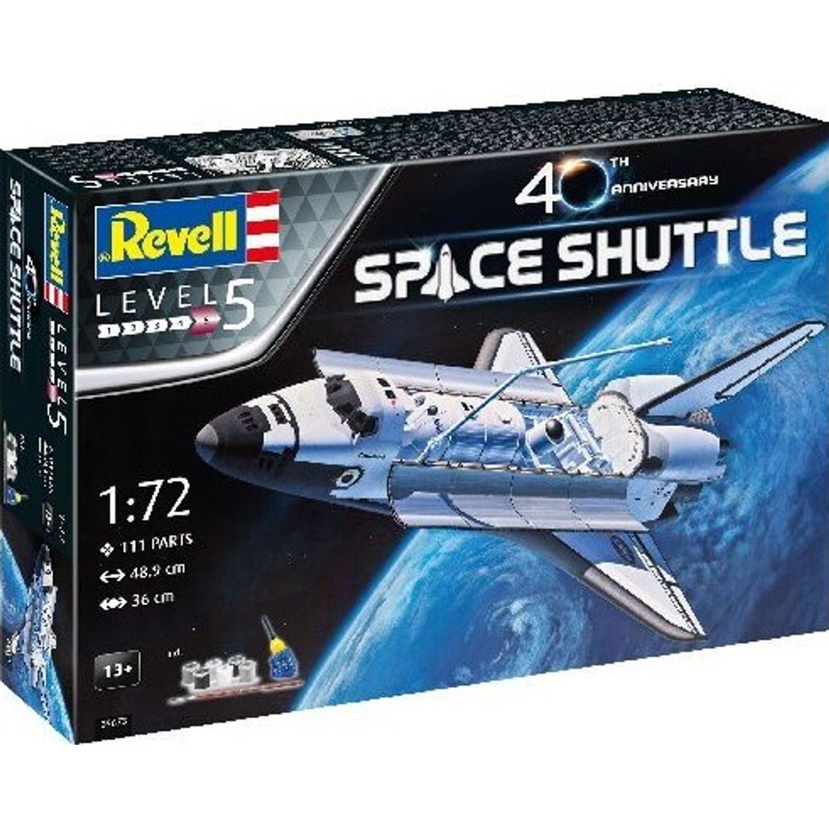 Revell - Space Shuttle 40th Anniversary - 1:72 - Level 5 - 05673