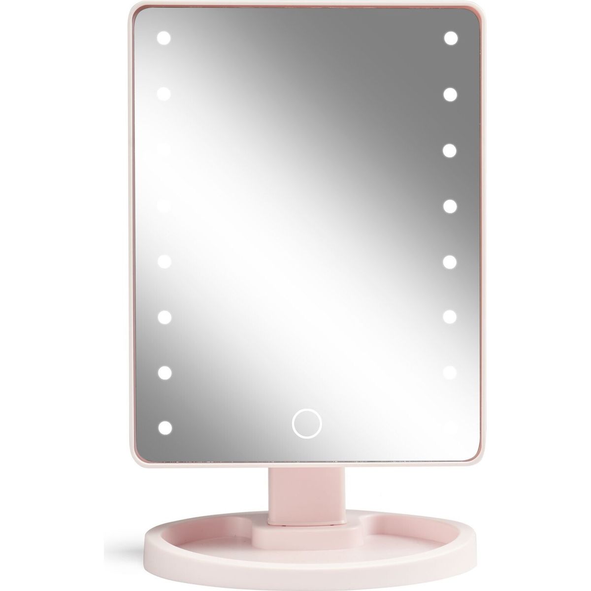 Gillian Jones - Hollywoodspejl Med Touch, Led Lys Og Usb-c - Rosa